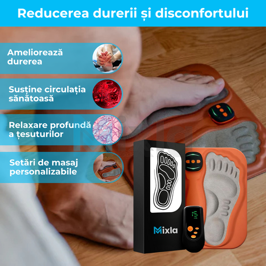 Placa de Masaj Picioare 3 in 1 pentru Circulatie si Neuropatie
